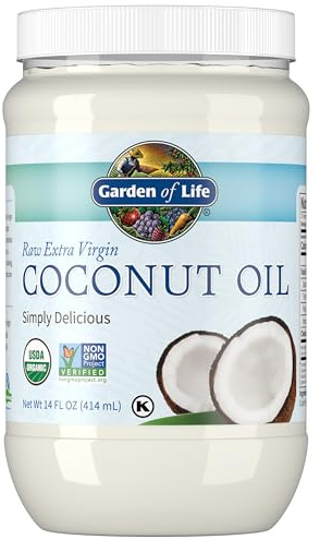 Garden of Life Raw Extra Virgin Organic Coconut Oil, 14 fl. oz.