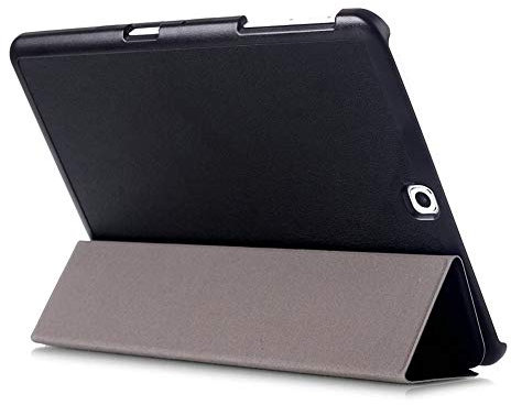 Kepuch Custer Cover per Samsung Galaxy Tab S2 9.7 T810 T813 T815C T819C,PU-Pelle Case Custodia per Samsung Galaxy Tab S2 9.7 T810 T813 T815C T819C - Nero