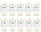 Gründl Wolle Cotton Quick uni - Wolle zum Häkeln aus 100 % Baumwolle - Wolle zum Stricken - glänzendes Baumwollgarn 10 Knäuel 50 g / 125 m - Wollweiß