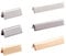 PH PandaHall 72pcs 3 Colors Belt Buckle End Tip Ribbon Crimp Ends Crimp End Findings for Webbing Belt Student Belt Clip Repair Belt Ending (1/1.6 Inches)