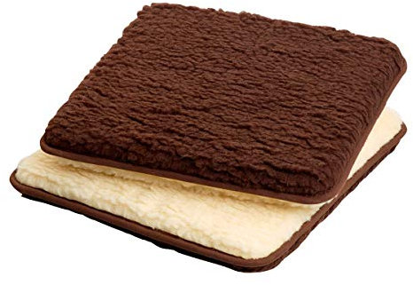 Schurwoll-Stuhlkissen Doppelpack