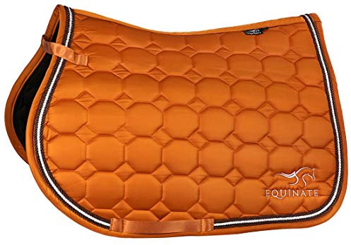 Equinate Satin Schabracke Madison Warmblut VS Vielseitigkeit Kupfer