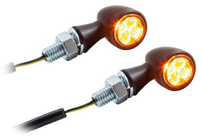Universal Motorrad LED Blinker Bullet getönt M8