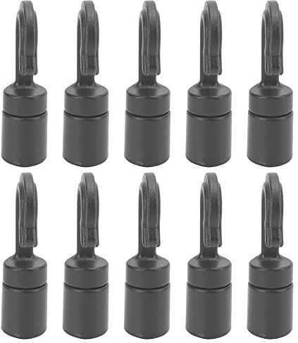 Gancio per Corda Elastica, 10 Pezzi Gancio per Cavo per Kayak Ganci per Corda in Plastica per Barca Kayak Canoa Raftig
