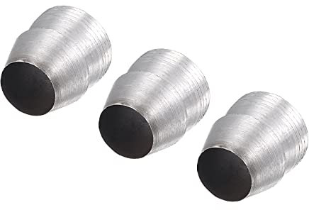 sourcing map Round Steel Handle Wedges for Axe Claw Hammer Sledge Hammer Axe Handle Wedge 3Pcs 19mm