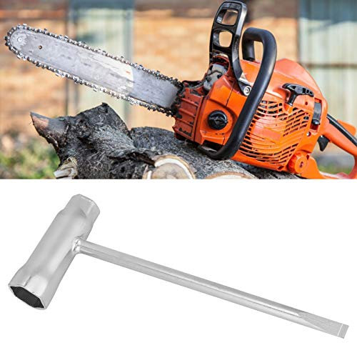 Llave de Motosierra, Llave de Bujías, Juego de 2 Llaves de Motosierra con 6 Tuercas para Stihl para Husqvarna 024 026 MS240 MS260 MS192t MS200T 028 031 032