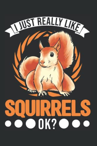Eichhörnchen Tagesplaner: I just really like Squirrels Eichhörnchen / Kalender 2023 & 2024 / Wochenplaner Tagesplaner Planer / Planungsbuch To-Do-Liste / 6x9 Zoll / 100 ausfüllbare Seiten