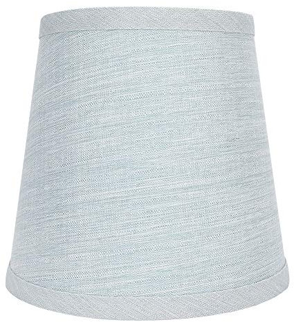 Kronleuchter-Schirm-Lichtschirme für Lampenschirm E14, Moderne Blau Glockenlampenschirme für Hängelampe Tischlampe Stehlampe Ersatz