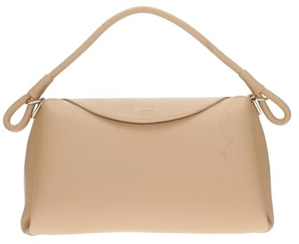 Coccinelle Eclyps Handbag Grained Leather Fresh Beige