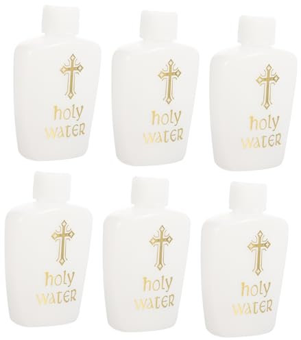 MUCKLILY 24 Stk Ostern Weihwasserflasche Kunststoff-flip-tülle Weihwasser Leere Behälter Kleine Behälter Für Weihwasser Gesegnete Wasserflasche Sprühflasche Junge Plastik Muschelschale