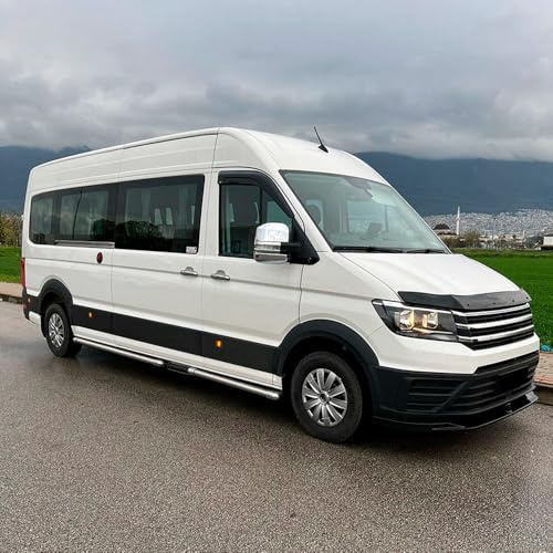 Radlaufschutz Radlaufleisten kompatibel mit VW VOLKSWAGEN Crafter MK2 ab 2017 4 Tlg mit ABE TÜV