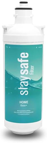 StSafe BASE+ Ersatzfilter | Untertisch Wasserfilter Ersatzkartusche passend zu den StSafe Filtern der HOME-Serie | Schnellwechselsystem I doppelte Filtration I Filtersystem Wasser I Trinkwasserfilter