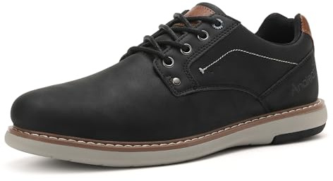 ANALEAF Men's Classic Oxford Shoes Lightweight Business Lace-Up Sneakers