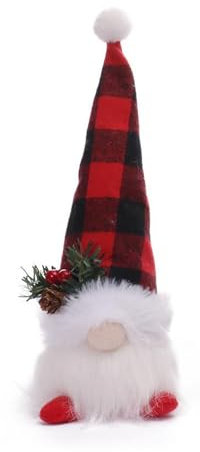 FUPODD Weihnachten Deko Wichtel Figuren Weihnachts Plüsch Weihnachtswichtel Weihnachtsdeko Für Geschenke Christmas Decorations Wichtel Figure Für Home Küche Innen Fenster Dekoration Party Decor