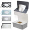 Feuchttücher Boxen, Toilettenpapier Box, Taschentuchhalter, Taschentuchspender, Feuchtes Toilettenpapier Box, 2 Stück Baby Feuchttücher Box und 4 Stück Baby Feuchttücher Spenderbeutel Set