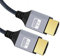 NFHK Câble 4K 60 Hz HDMI 2.0 mâle vers HDMI Type-A mâle avec manchon connecteur droit pour moniteur d'ordinateur portable HDTV 30 cm