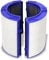 360 Combi Glass Hepa + Carbon Air Purifier Filter for Dyson HP1, PC1, HP2, PC2, HP06, TP06, HP07, TP7A, TP07, HP09, TP09, TP10, HP10, Part No. 970341-01