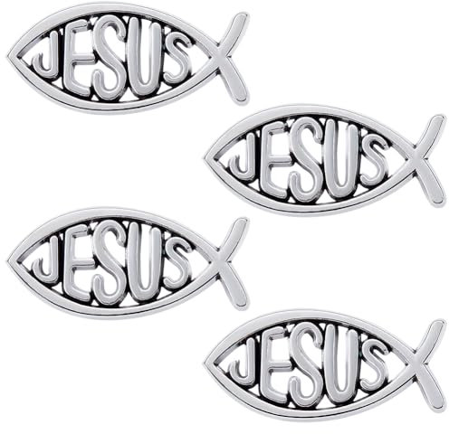 FREEBLOSS 4 Stück Fischbrosche Silberfarben Fisch Anstecknadel Emaille Anstecknadel Anstecknadeln Für Frauen Meerestier Brosche Für Männer Cartoon Fisch Anstecknadeln als Geschenk