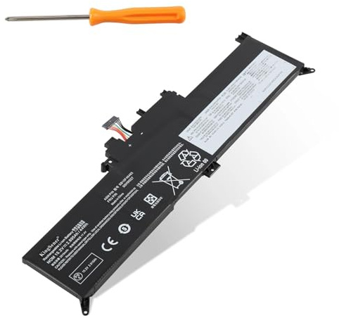 KingSener 44Wh Akku für ThinkPad Yoga 260 370 X380 – 00HW026 00HW027 15.2V | Kompatibel mit Yoga 260 (20FD), Yoga 370 (20JH), X380 Yoga (20LH). Ersetzt 01AV432-34, SB10K97589-91, SB10F46464-65. Li-Ion,