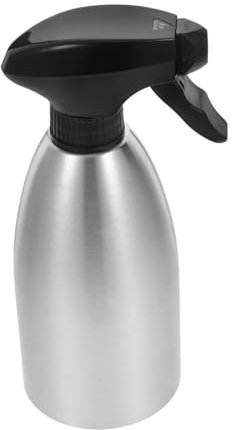 KONTONTY 304 Edelstahl Ölsprüher Sprühflasche 500ml Handpumpe Feiner Nebel Öl Sprühflasche Zum Grillen Kochen Terrasse