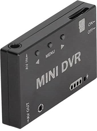 Haofy RC Video Audio Recorder Module Mini FPV DVR, Videoregistratore in Lega di Alluminio Portatile per RC, Ideale per gli Appassionati di Droni FPV