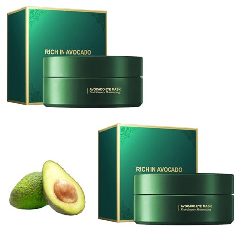 Cuscinetti per gli occhi, 120 pezzi, per rimuovere le occhiaie, le rughe, le borse per gli occhi, i tamponi, le toppe per gli occhi, per ridurre le rughe e gli occhi stanchi, estratto di avocado