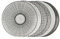 Ard'time - Assiette à dessert Komae noir et blanc diam 21 cm lot de 6