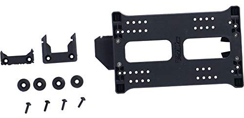 XLC+TipTop Adapterplatte Carry More II für XLC Systemgepäckträger + Patches in Schwarz