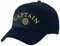 Basecap Bestickt mit Motiv Anker/Steuerrad/Kompass-Rose Captain Kapitän Steuermann Mütze Cappy (Navy, Steuerrad + Captain)