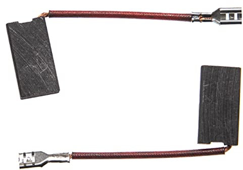 vhbw Kohlebürste Motorkohle Schleifkohle 24 x 12,5 x 6,3mm kompatibel mit ELU DIAMANT2A Typ 1, DIAMANT6A Typ 1, DT 22230 AA Typ 1 Elektrowerkzeug