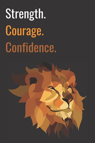 Lion Themed Journal Notebook: Lion Themed, Courage, King, Lioness, Cub, Animal, Journal, Gift, Diary, Large (6 x 9 inches), 120 Pages