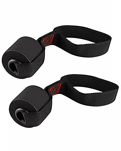 Ancora per porta per fasce di resistenza, per allenamento della forza, ergonomico, antiscivolo, per bande di allenamento, per allenamento della forza, ergonomiche (rosso)
