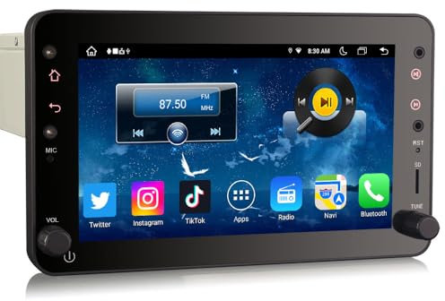 GONFEN 7-Zoll 8-Kern Android 14 GPS Autoradio für Alfa Romeo Spider Brera 159 Sportwagon Unterstützung Kabelloses Carplay Android Auto Bluetooth 4G WiFi DAB+ RDS Canbus OBD2 DSP 4GB RAM+64GB ROM