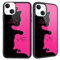 MAYCARI Funny Cat Pattern Compatible with iPhone 11 Pro Max Case for Women Girls, Hard Back Cover with Cute Cartoon Design Soft TPU Bumper Protective Phone Case