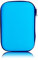 Hard Drive Carrying Case Bag Storage Organizer Universal Carry Pouch Compatible with Western Digital WD Elements Seagate, 2.5’’ EVA Shockproof Travel Case (Light Blue)