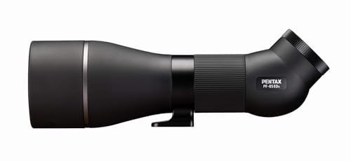 PENTAX PF-85EDA compact easy-to-carry spotting scope featuring a new optical design incorporating a large 85mm objective lens