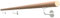 Sellon24® Holzhandlauf Handlauf Eiche 42,4 Geölt Echtholz Weiß Massiv Holz Treppe Geländer RAL 9016 150 Gelaender Holzstange 100 cm Wandhandlauf 200 Set Weiss (EICHE 42,4 / 200cm / S111 Weiß)