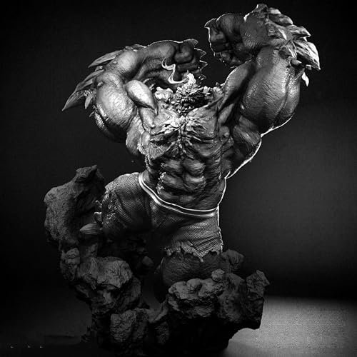 78mm Antiker Ork-Krieger Resin Modellbausatz Unbemalte und unmontierte Resin Modellteile // D0TZ1