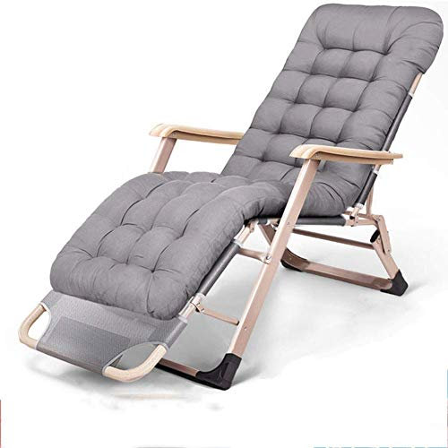 Outdoor-Sonnenliegestuhl, Liegestühle mit Kissen, verstellbare Liegestühle, tragbare Zero-Gravity-Liegestühle, 2 für Deck, Terrasse, Strand, Hof