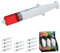 Shot Spritze 12er Set | 30 ml Kunststoff transparent 4,5x14x2,5cm | Partyshooter Trinkspiel Partyspiel