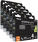 Eneloop Pro Lot de 5 x 4 Piles Rechargeables AA 2500mAh + boîte de Rangement