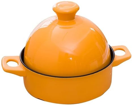 Tagines de inducción, Tagines de cocina, Tagines individuales (Color : D, Size : D 21.7 x H 8cm)