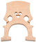 Foemey Professionelle Cello-Brücke für Cello, 4/4-Größe, exquisite Größe, Ahornmaterial