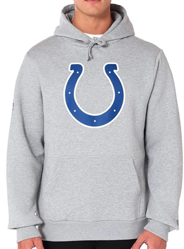 New Era NFL Indianapolis Colts Hoodie Herren & Damen Grau Gr. XL