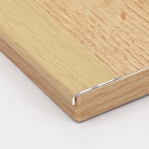 RTVGNSZSJL Floor Transition Strip L-Shaped，36 Floor Edging Trim Strip For Threshold/Tile, Aluminum Step Edge Protector, Entry Door Edge Trim Strip(Pale yellow)