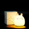 Danolt Bunny Lamp, Colorful Bunny Night Light, Silicone Rabbit Light, Dimmable and Rechargeable, Kawaii Room Decor
