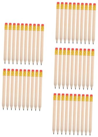 Tofficu 5 Sätze Golfbleistift Golfzubehör Kleine Bleistifte Golfstift Für Schule Kurze Golfstifte Vorgespitzter Bleistift Kindergartenstifte Für Anfänger Bleistifte Klein Holz 72 Stück * 5