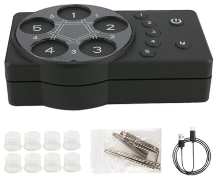 Ｚｉａｌｏｆｉ Tattoo Ink Mixer Ink Shaker with Cups Pigment Ink for Nail Polish Pigments