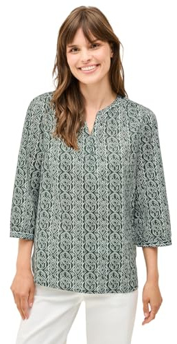 CECIL Damen B345617 Gemusterte Tunika, Balmy Khaki, XXL