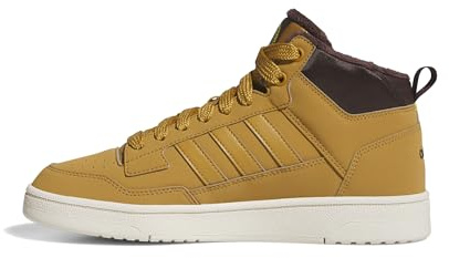 adidas Unisex Rapid Court Mid Winterized Shoes, Supcol/SHABRN/Owhite, 12 UK